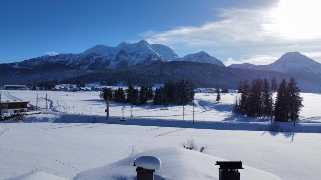 Ferienwohnung Eder Hochfilzen Eksteriør bilde